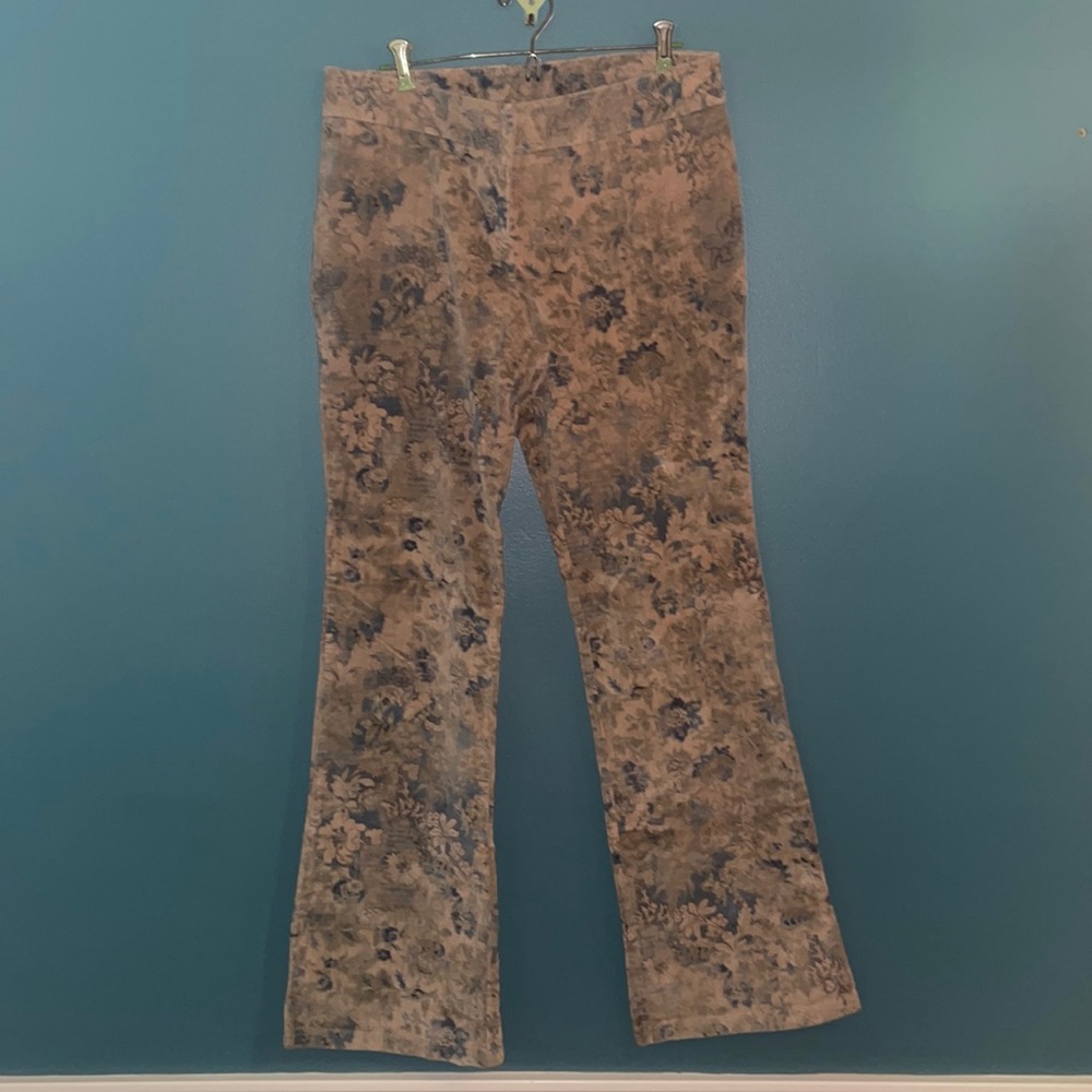 Vintage unique printed flares